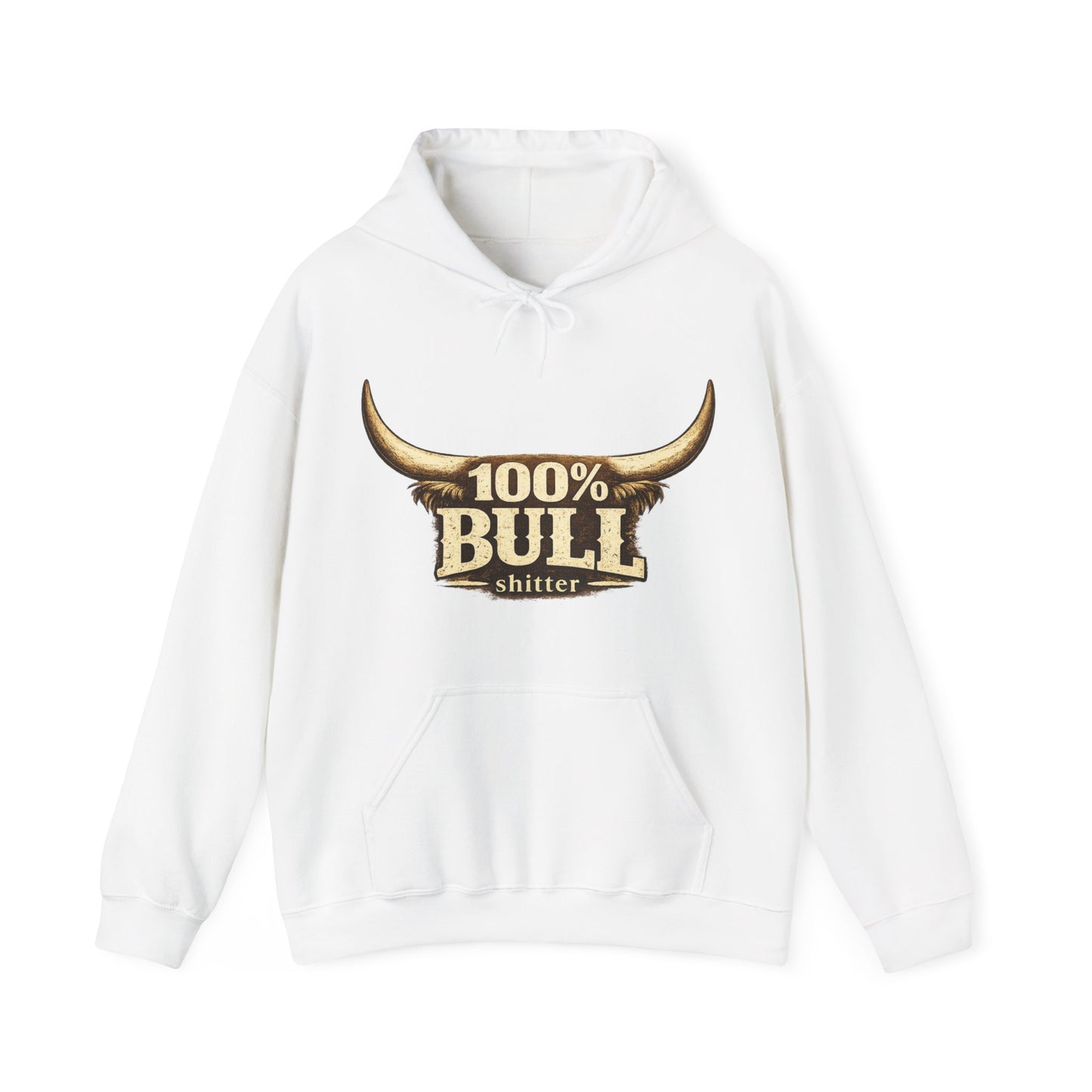 100% Bull Hoodie / Unisex Heavy Blend™ Hooded Sweatshirt