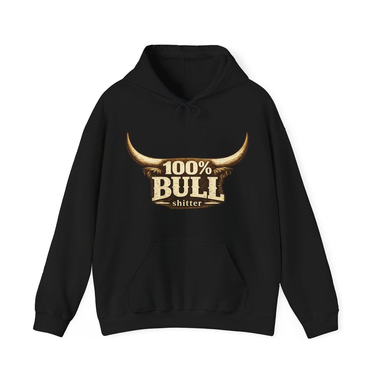 100% Bull Hoodie / Unisex Heavy Blend™ Hooded Sweatshirt