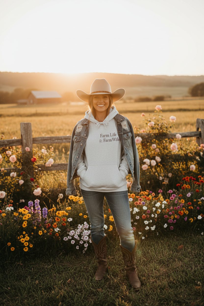 Farm Life to Farm Wife/ Moving Herds Hoodie